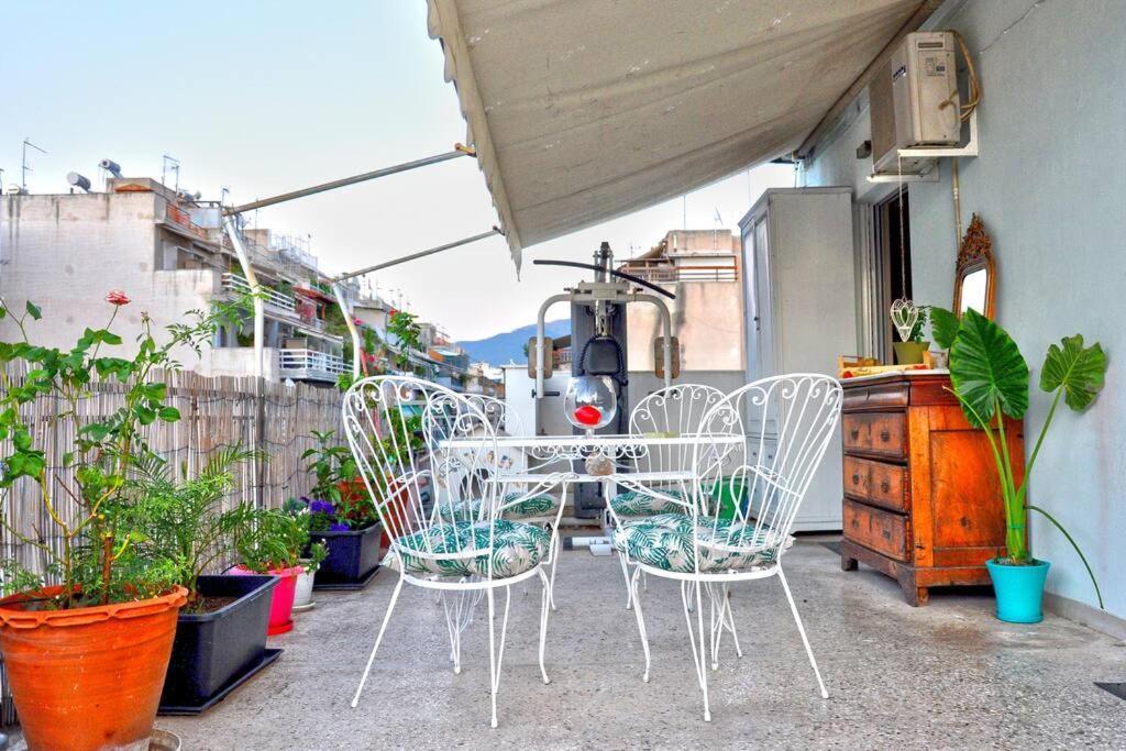 Koukakis Sunshine Roof Apartment เอเธนส์ ภายนอก รูปภาพ